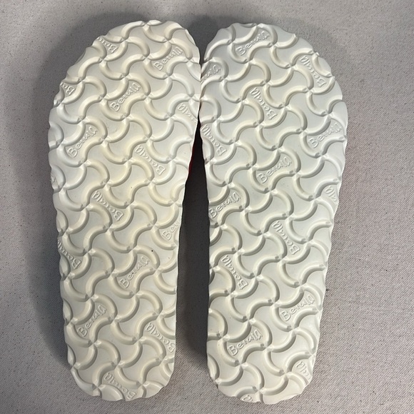 Betula by Birkenstock Red Slide Sandals Size 37 - Picture 8 of 10